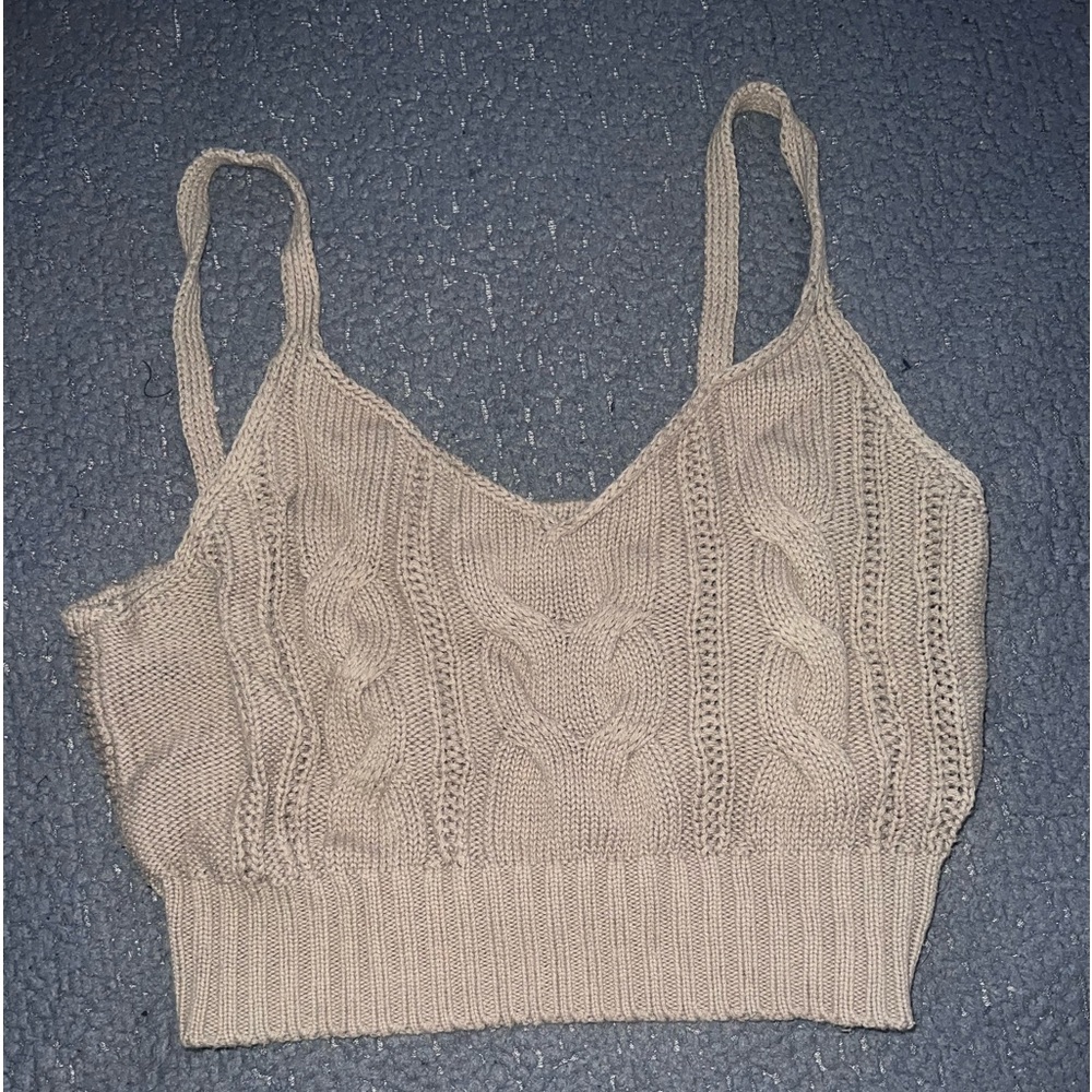 Cropped Knitted Tank!